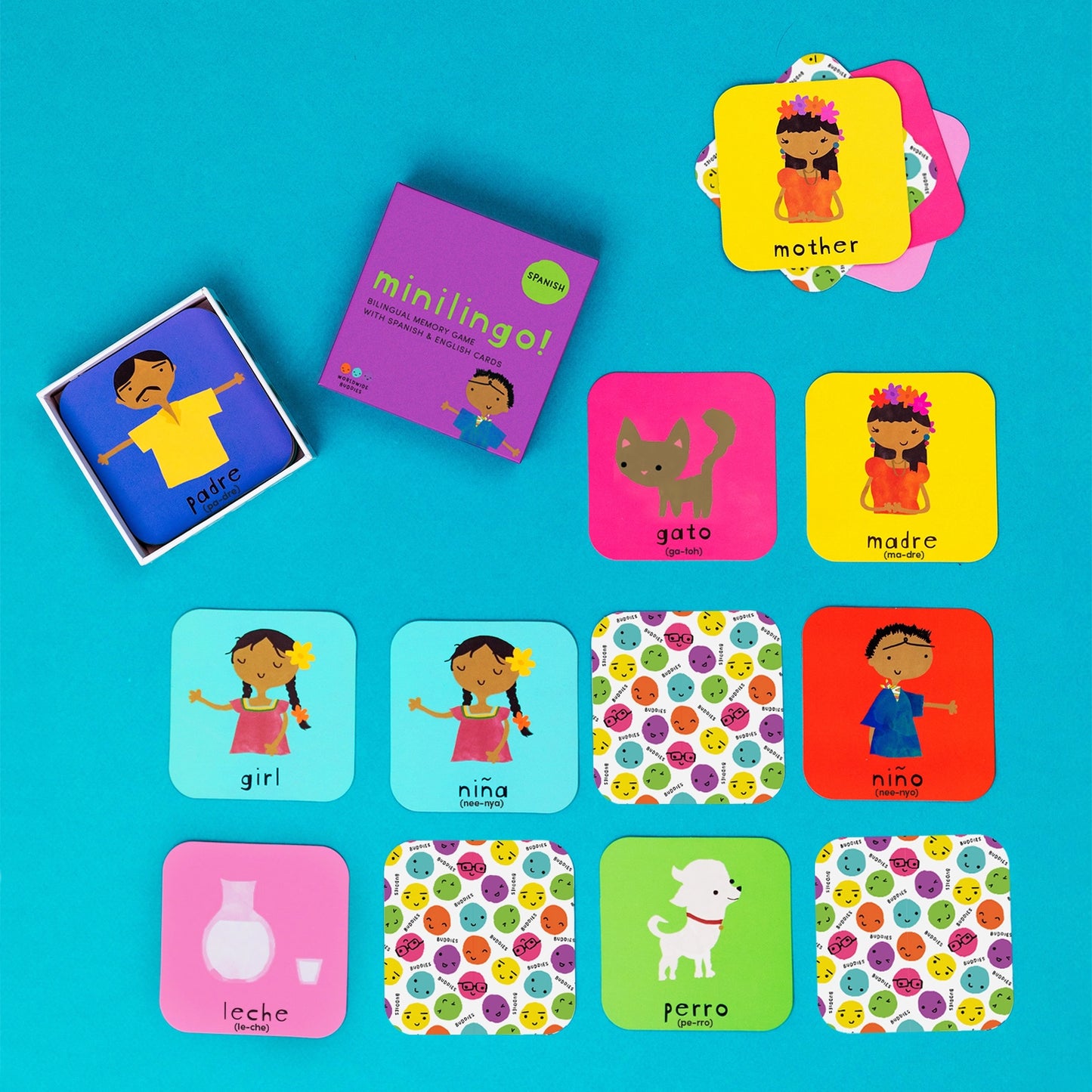 Minilingo! Memory Game | Spanish & English