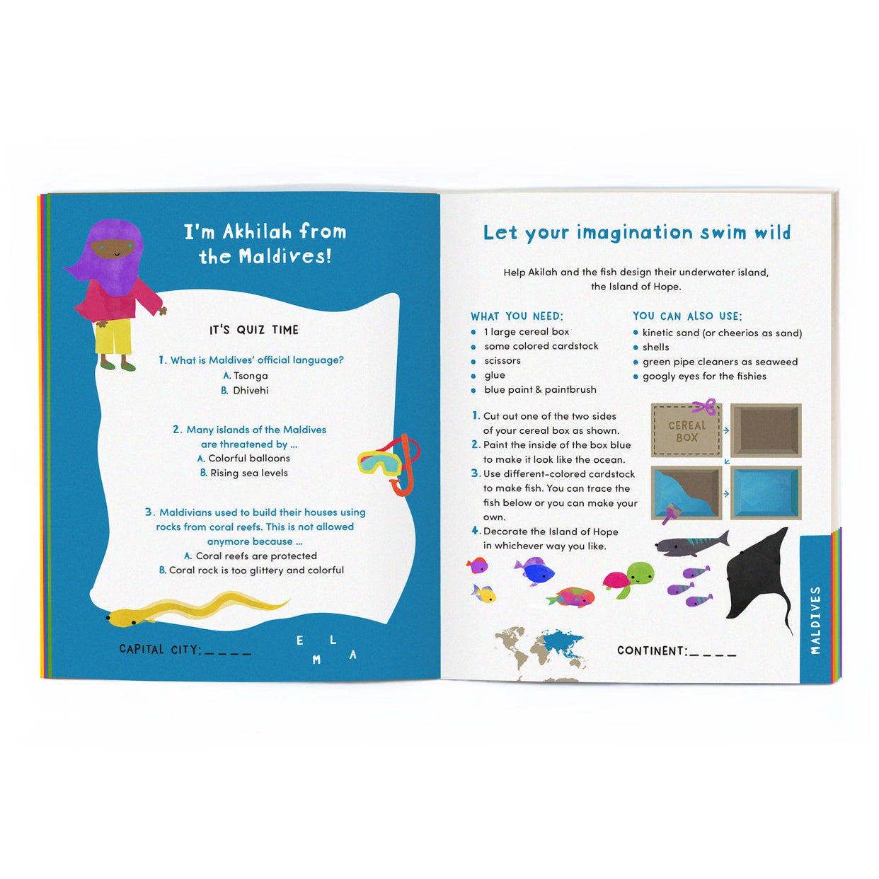 Around The World | Activity Book