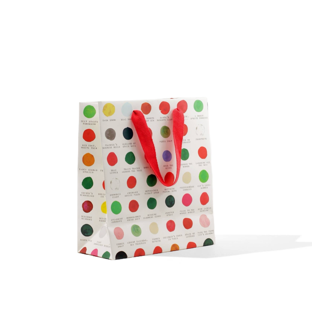 Holiday Color Palette Gift Bag