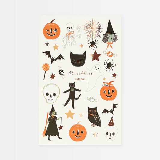 It’s Halloween! Tattoo Sheets