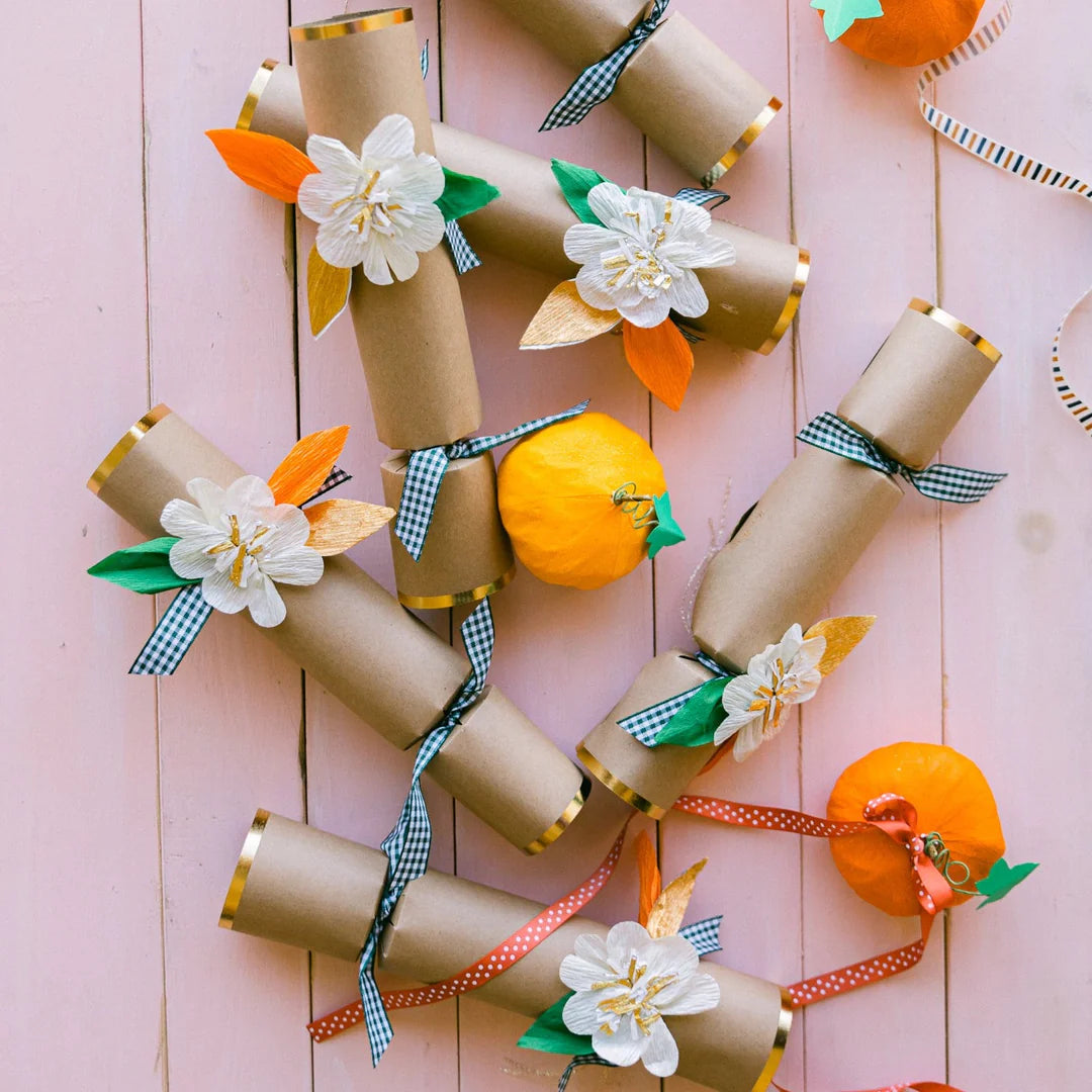 Fall Flower Crackers