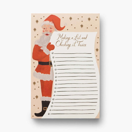 Santa's List Notepad