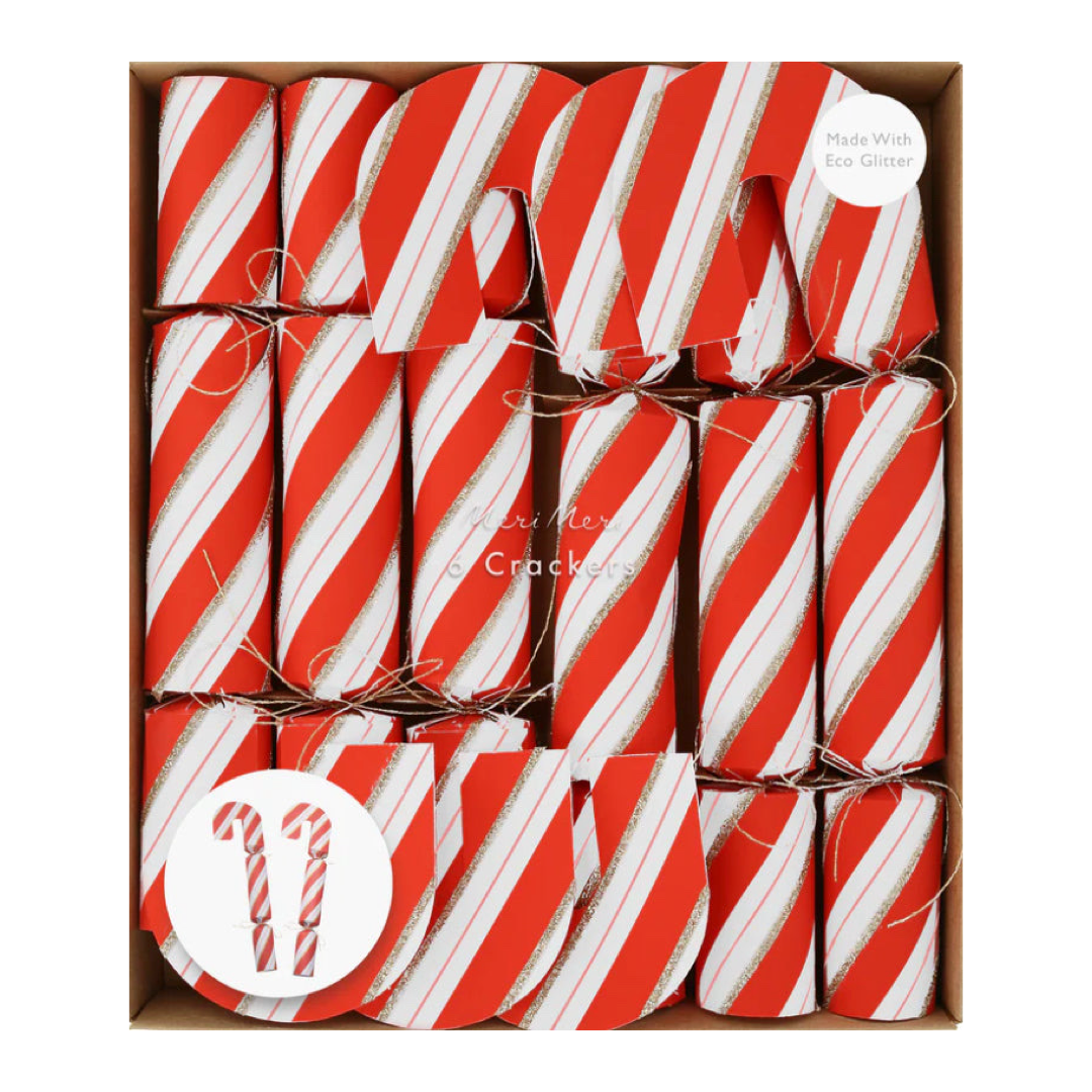 Candy Cane Crackers