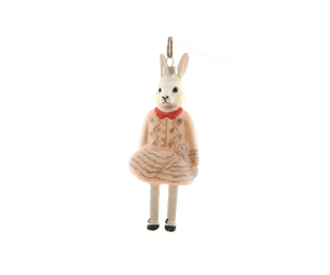 Winter Feté Bunny Ornament