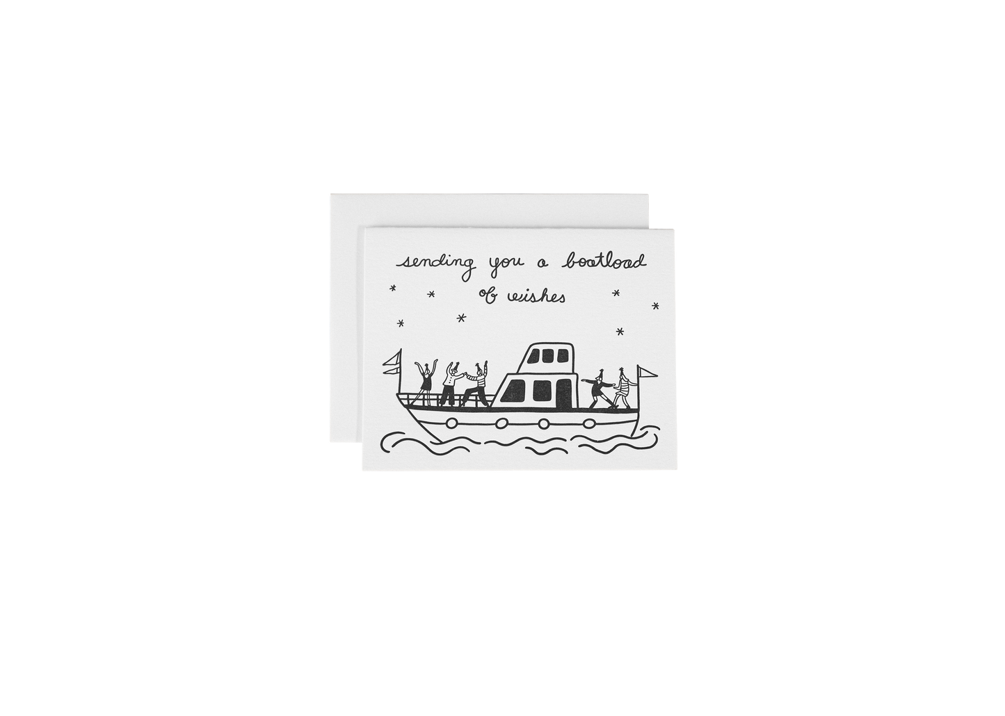 Boatload Of Wishes Birthday Card