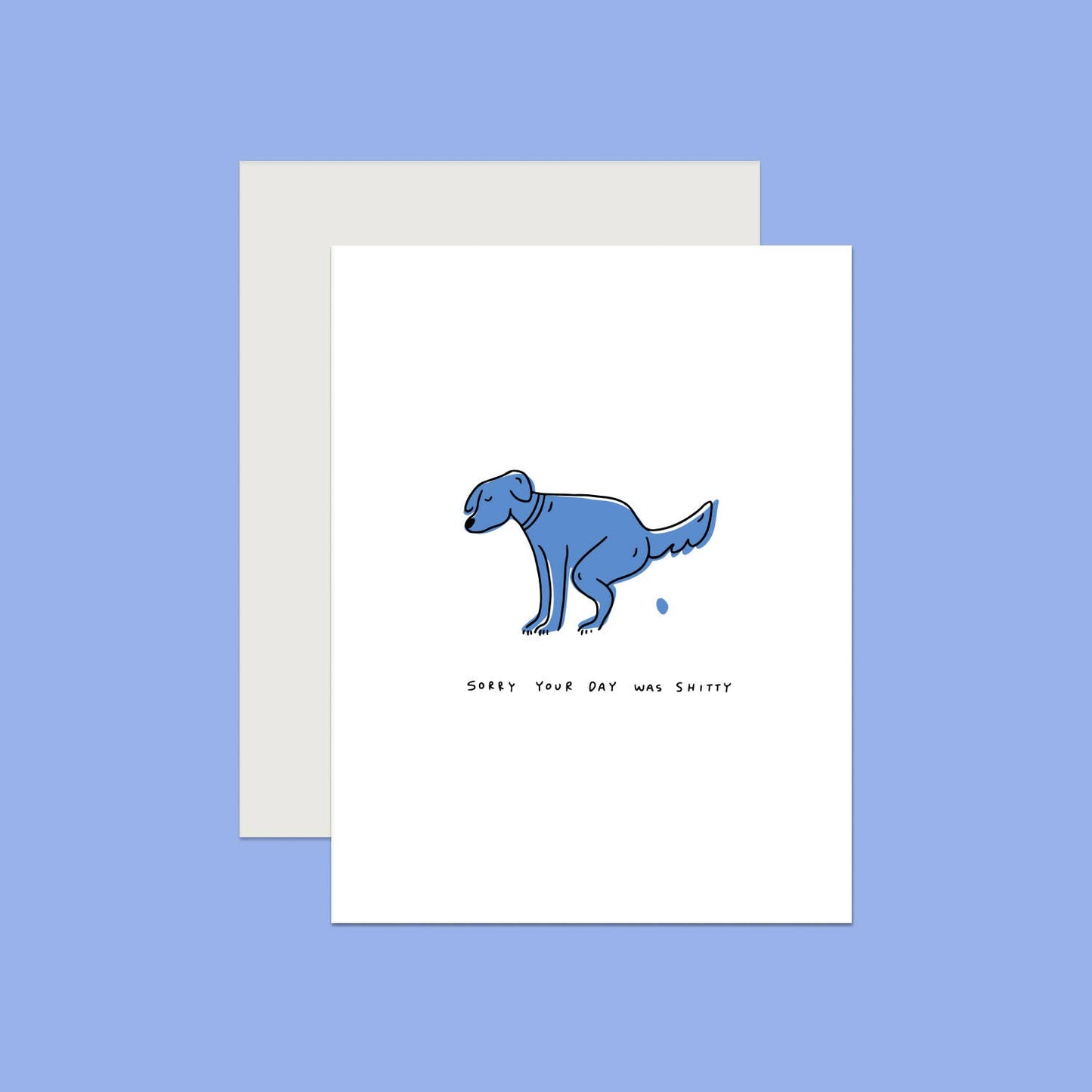 Dog Day Sympathy Card