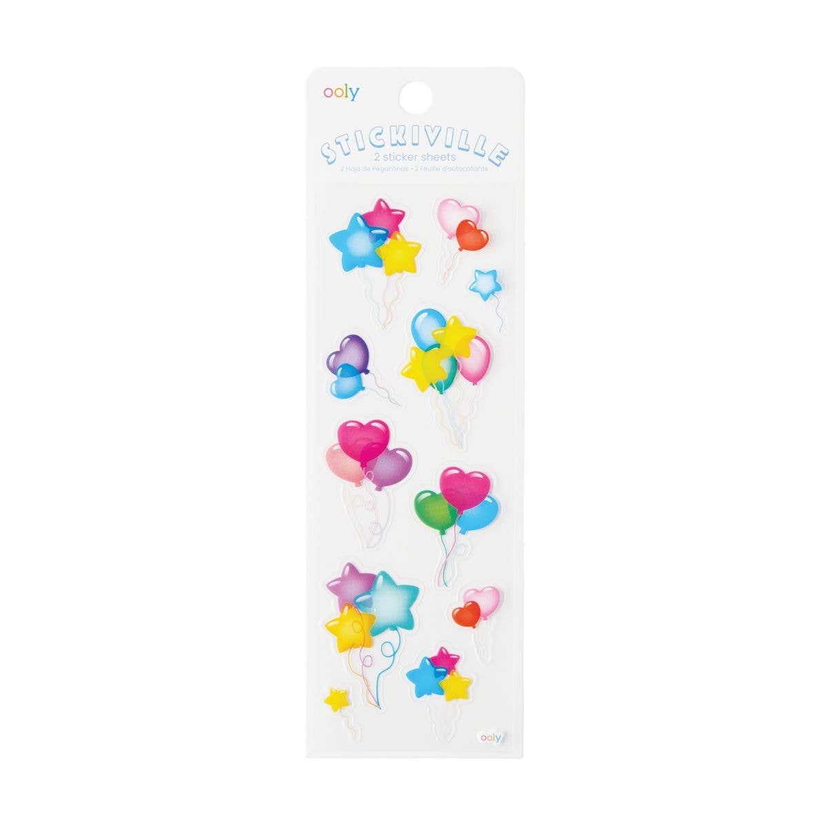 Shaped Balloons Stickers