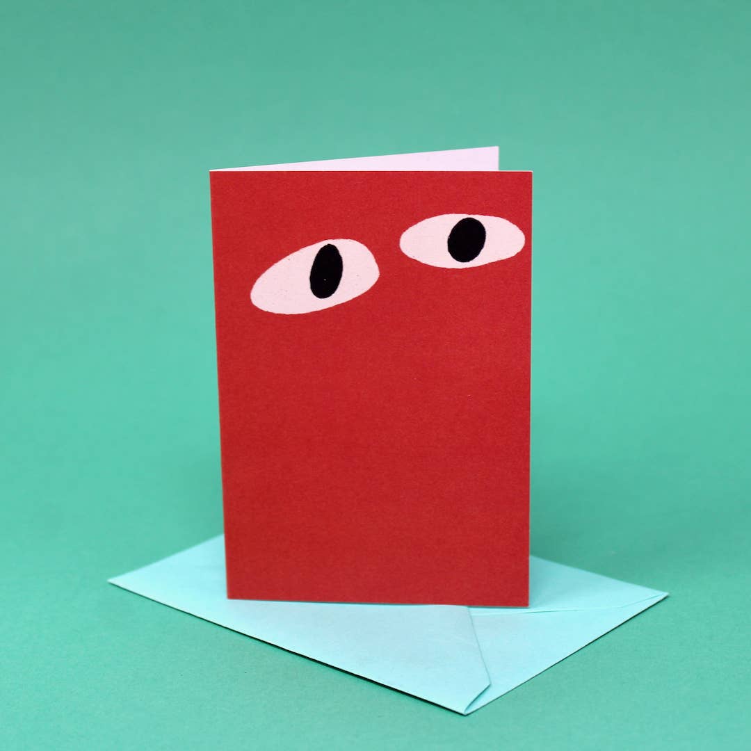 Googly Eye Mini Greeting Card