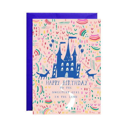 Which Way to the Castle | Girl’s Birthday Card