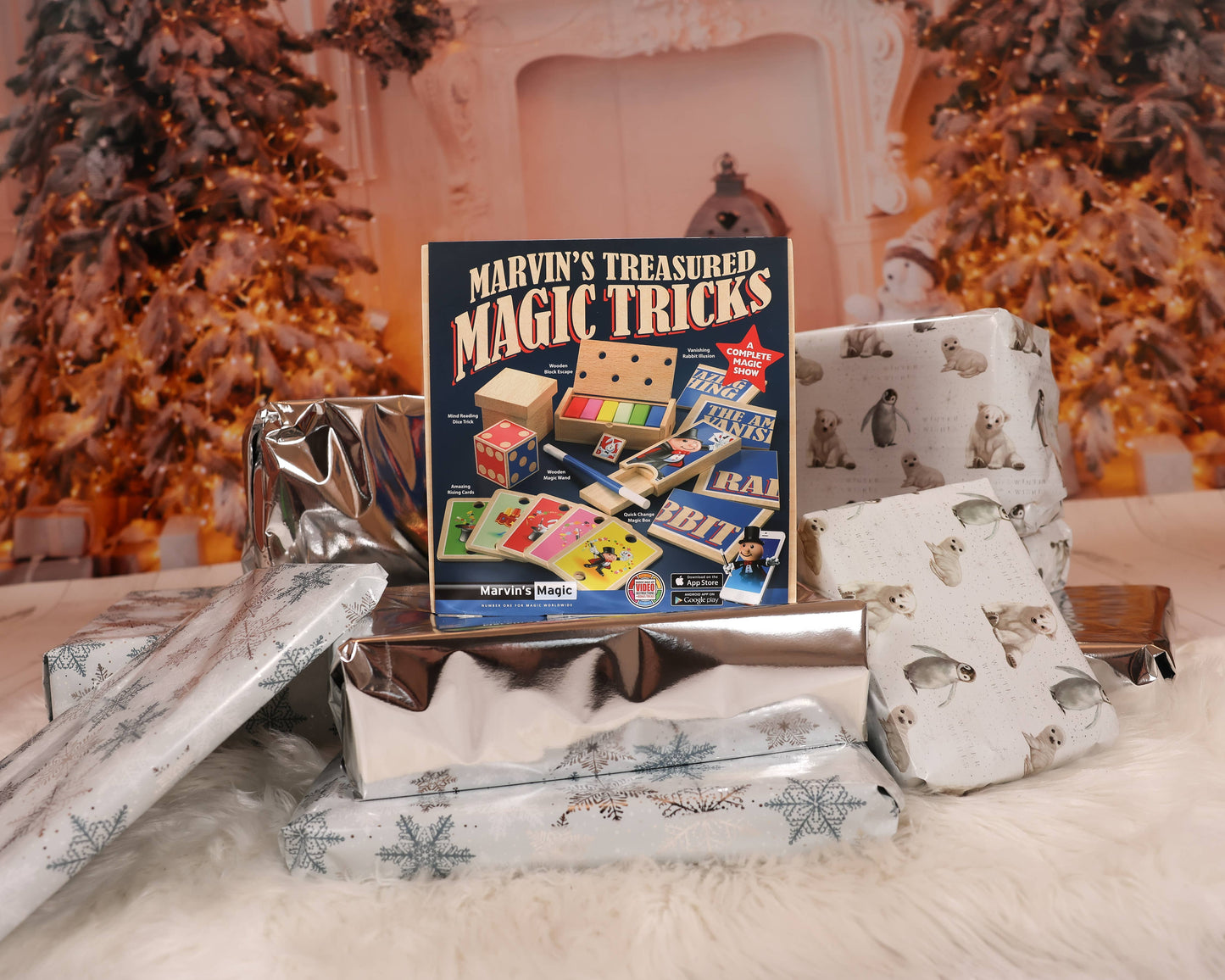 Marvin's Treasured Magic Tricks (Wooden Set)