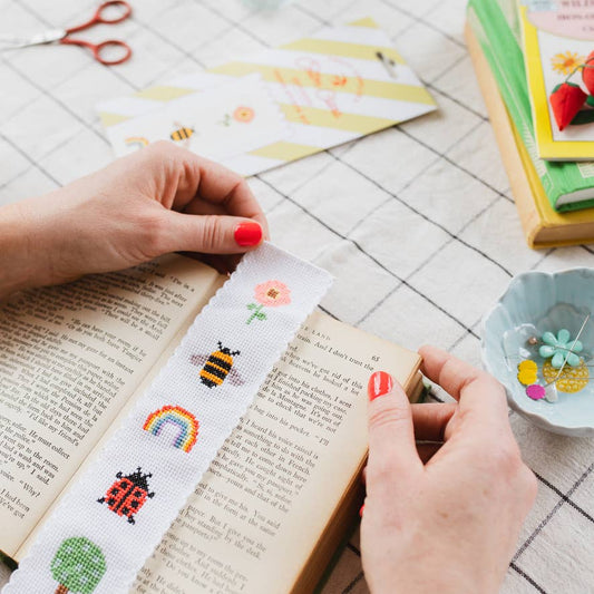 Cross Stitch Bookmark Kit | Nature Rainbow