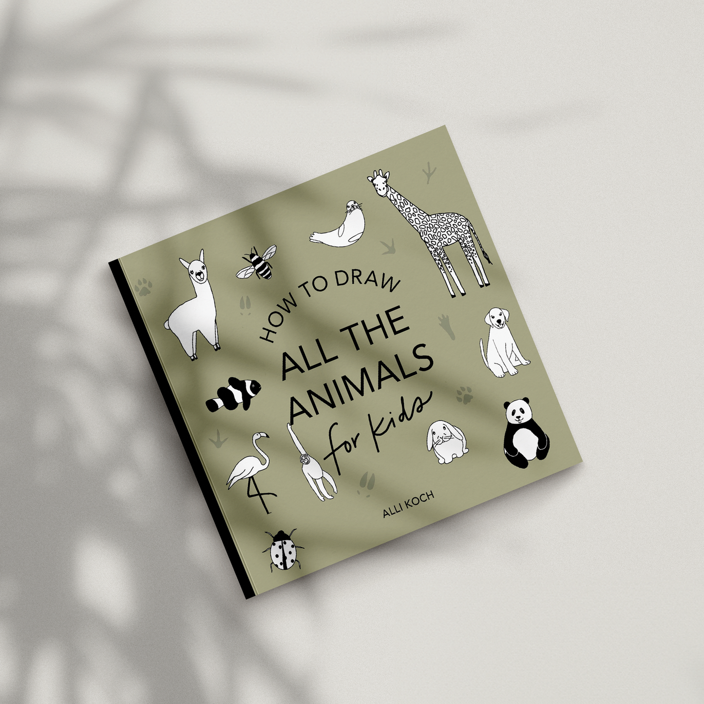 All The Animals: A Mini How to Draw Art Book for Kids