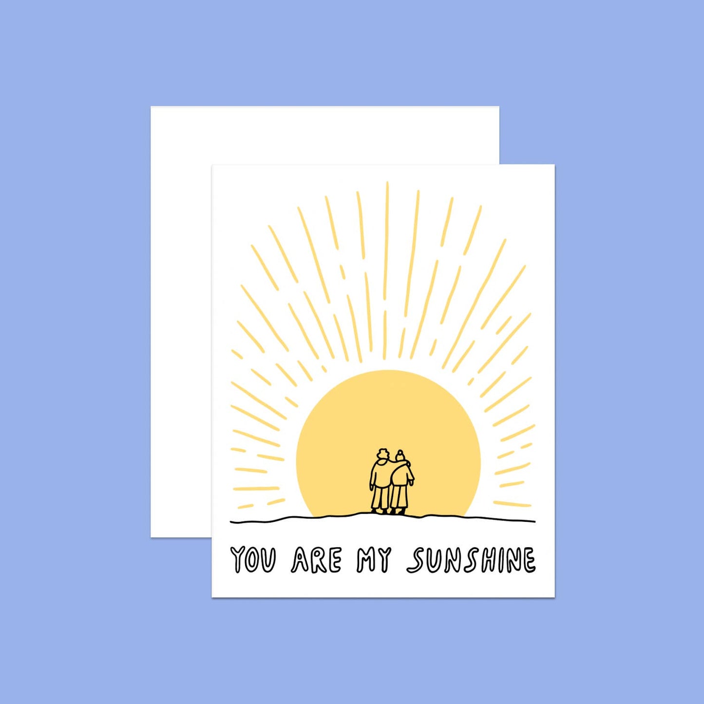 You Are My Sunshine Love Card