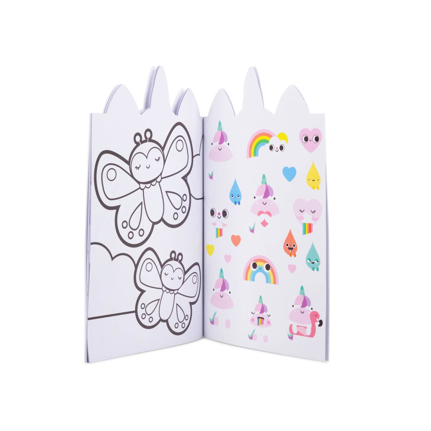 Unicorn Colouring Book With Stickers