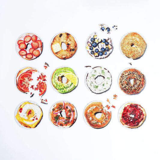 Box of Bagels | Set of 12 Mini Puzzles