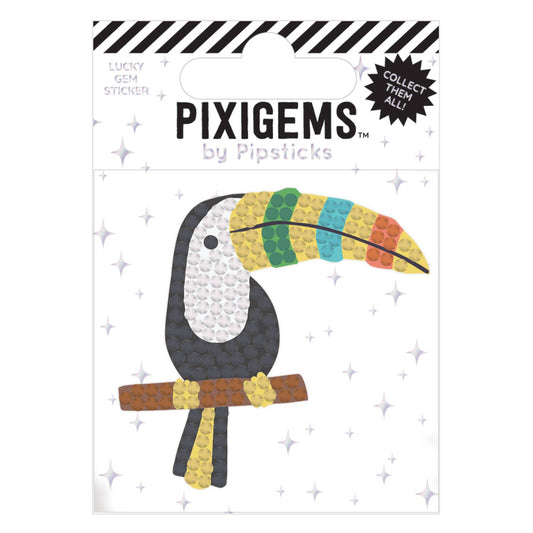 Tex Toucan Pixigem Sticker