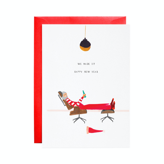 We Made It Mr. Claus - Holiday Greeting Card