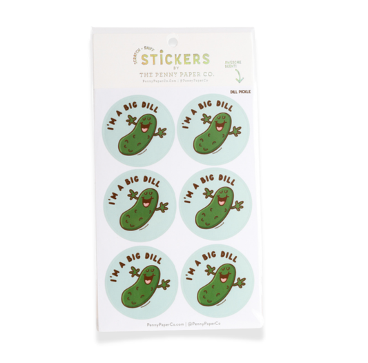 Scratch and Sniff Stickers | Dill Pickle