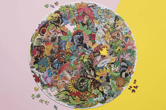 All Around Oz | Round 1000 Piece Jigsaw Puzzle