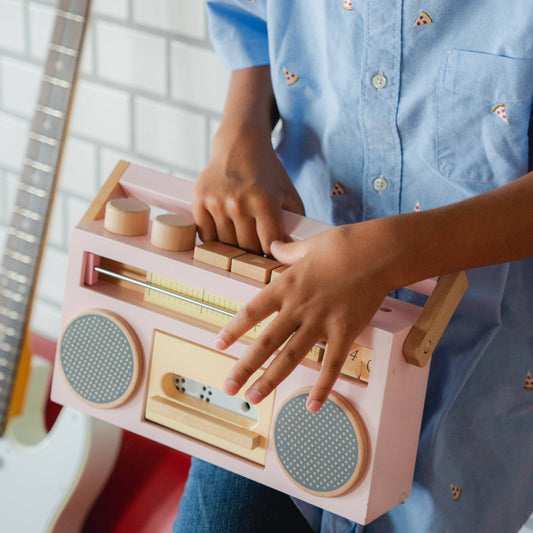 Wooden Boombox