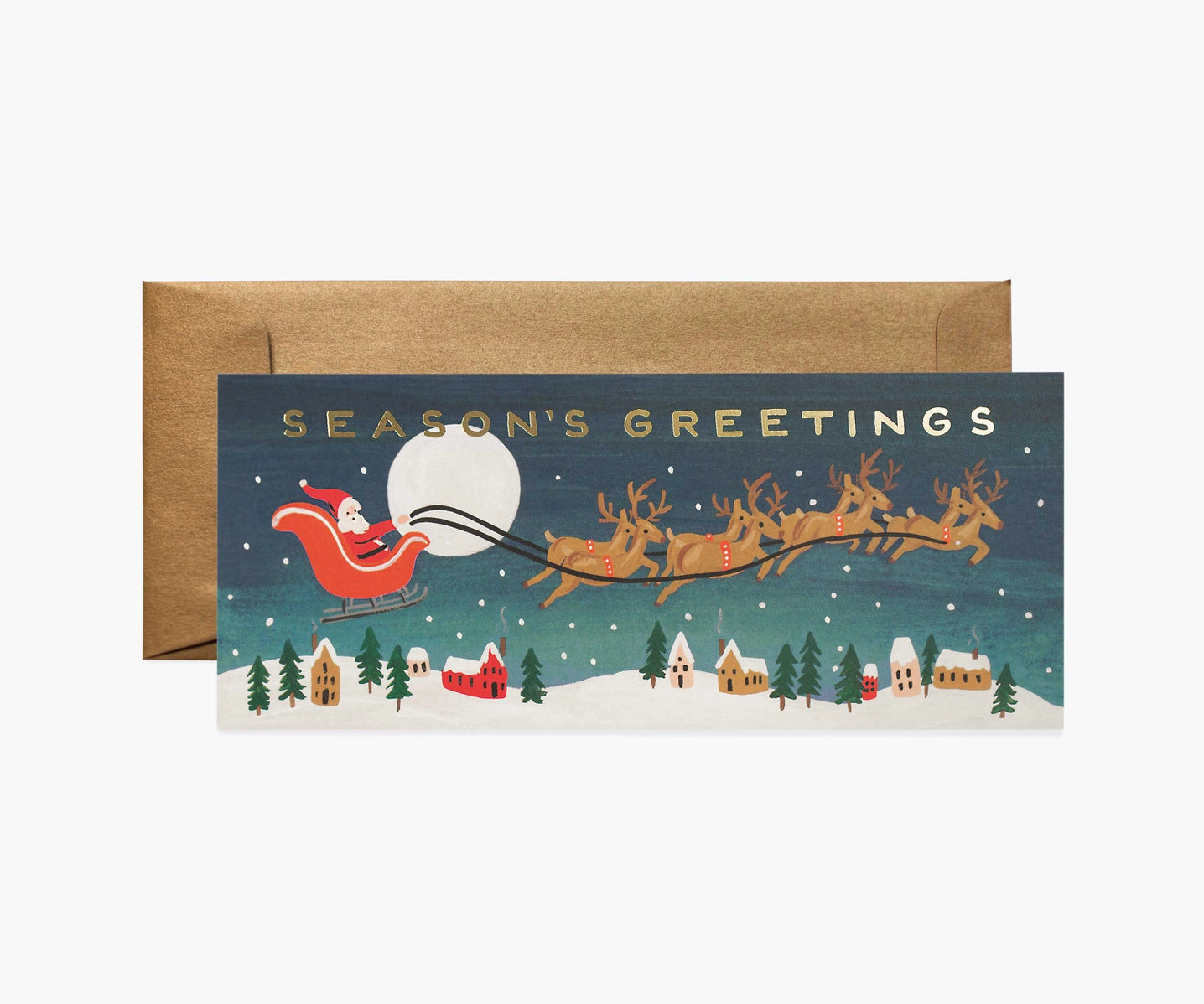 Santa’s Sleigh Cards | Box of 6