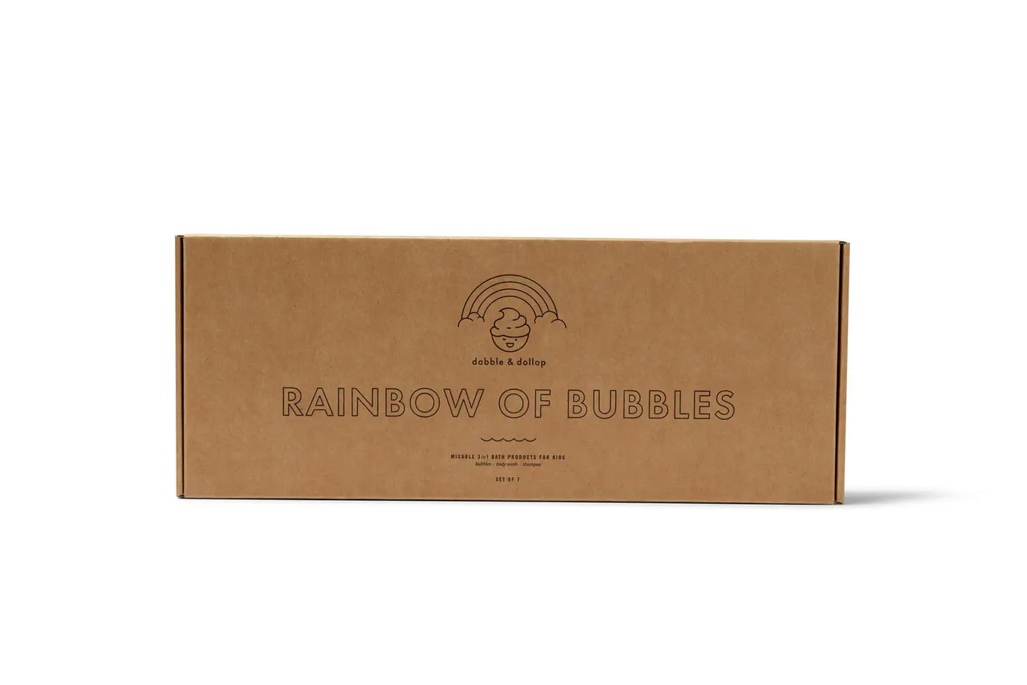 Rainbow of Bubbles Shampoo, Bubble Bath & Body Wash Set