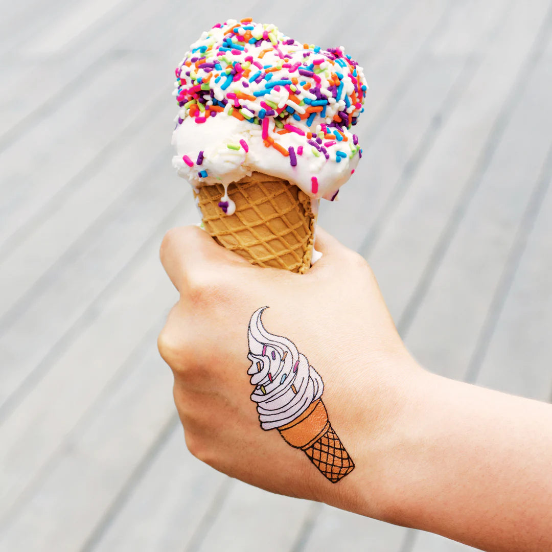 Soft Serve Tattoo Pair