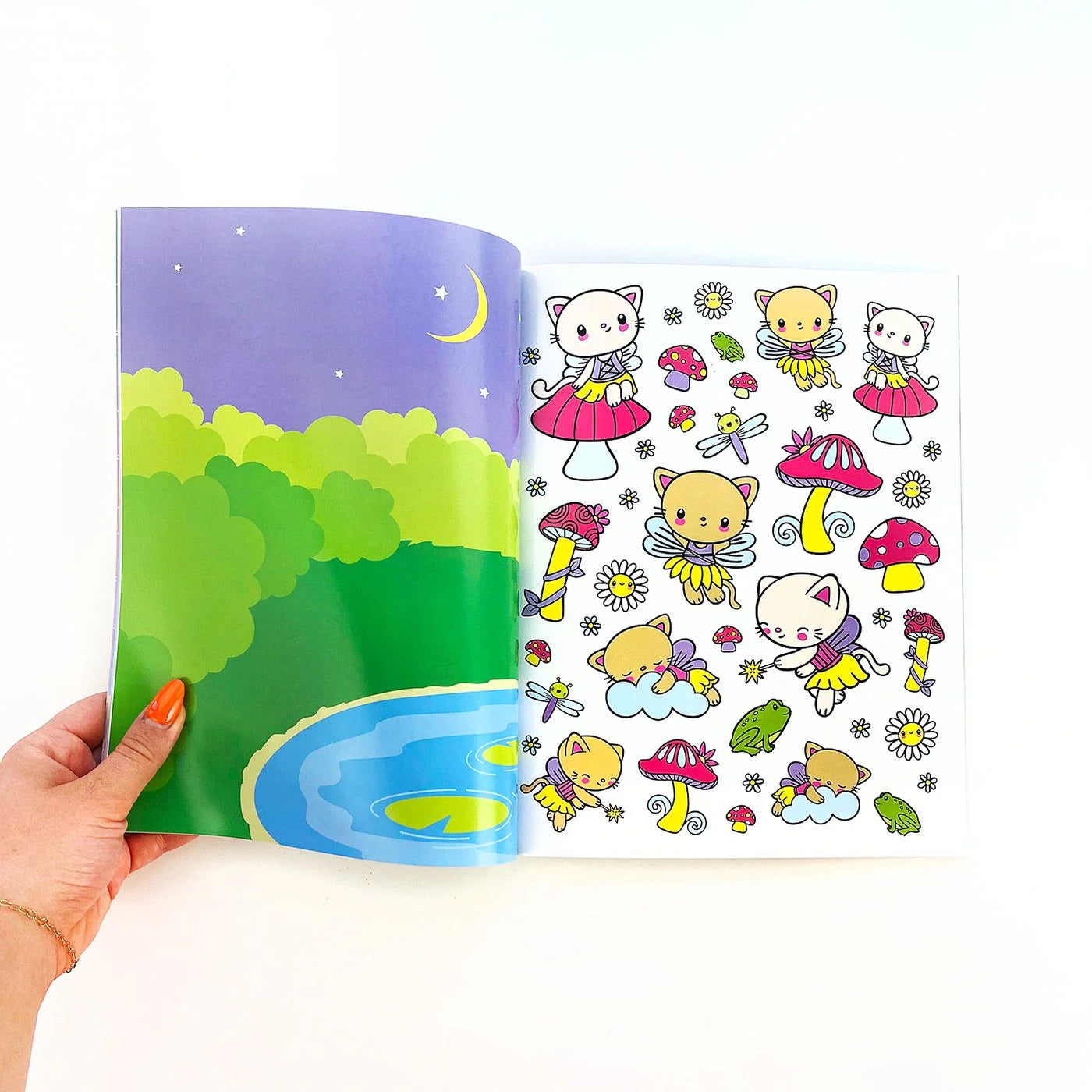 Draw-Along Fantasy Sticker Book