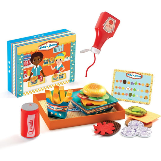 Kelly & Johnny Food Truck | Burgers & Fries Play Set