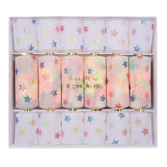 Multicolor Star Confetti Small Crackers