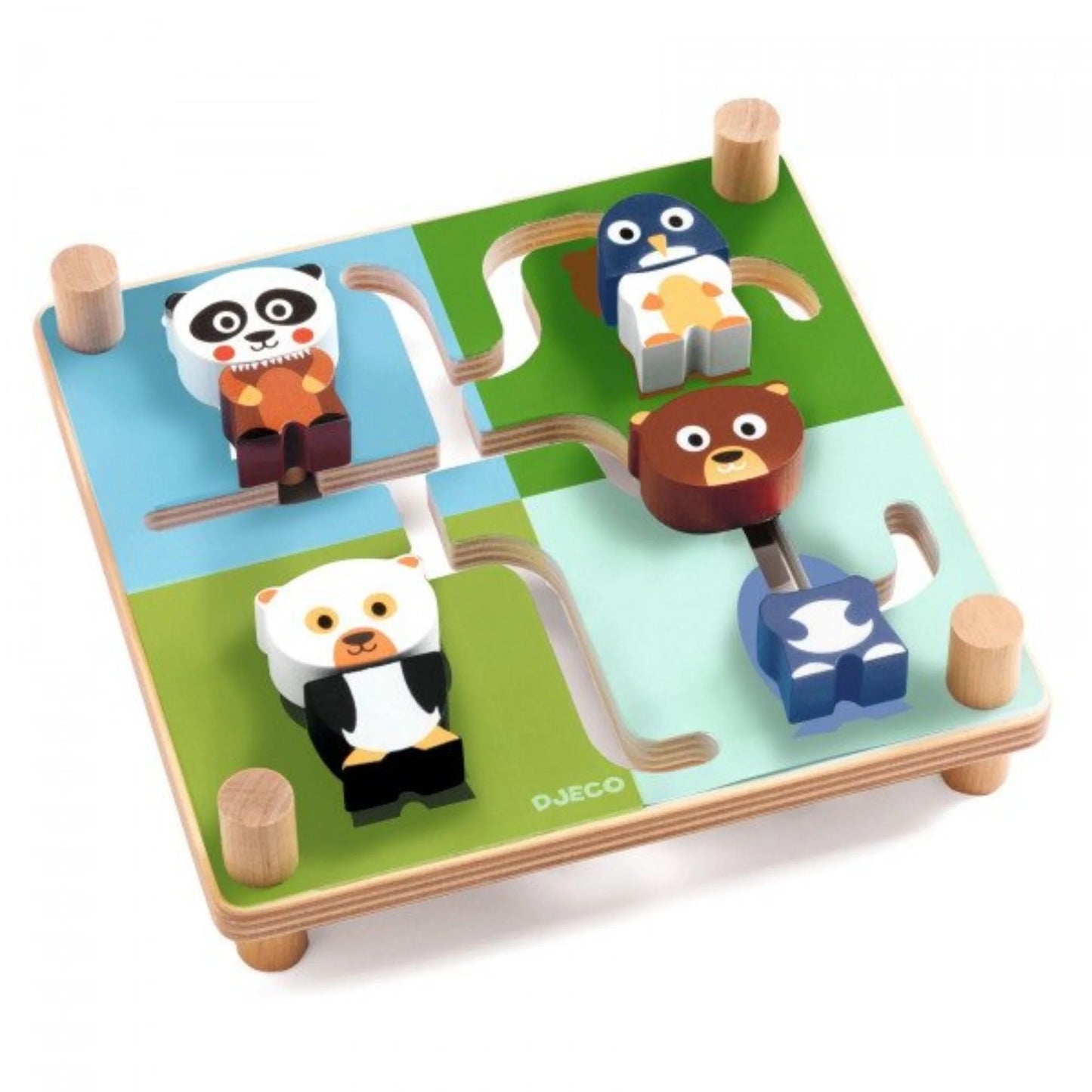 Spinamix Wooden Mix & Match Puzzle