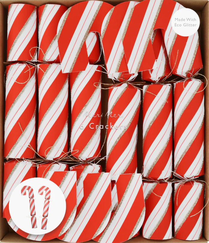 Candy Cane Crackers