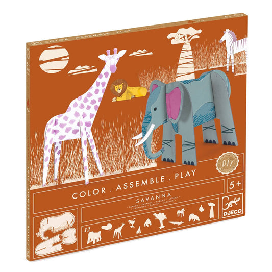 Color Assemble Play - Savanna