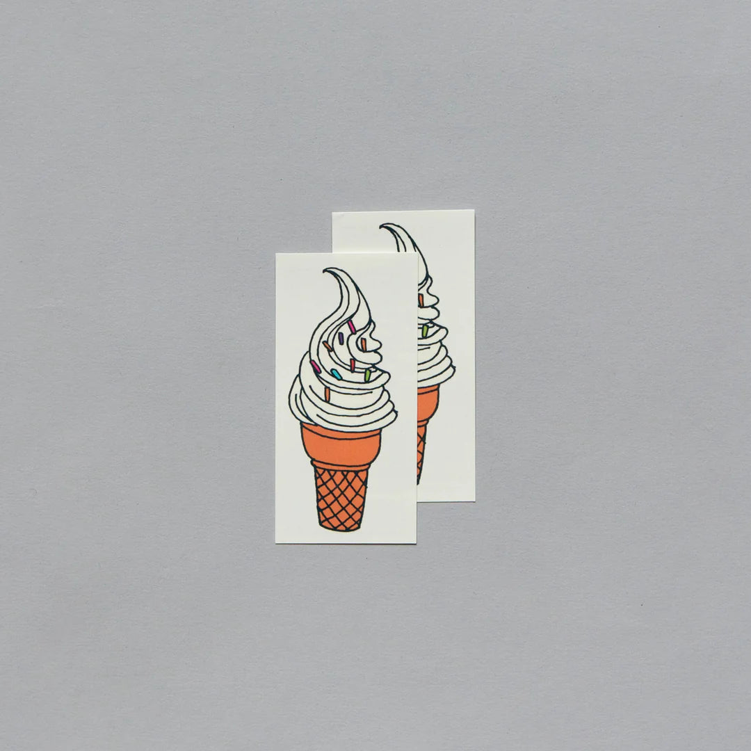 Soft Serve Tattoo Pair