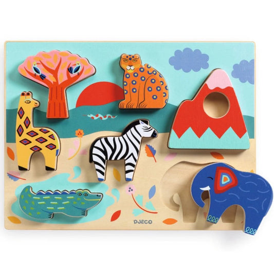 Savana Story Wooden Puzzle