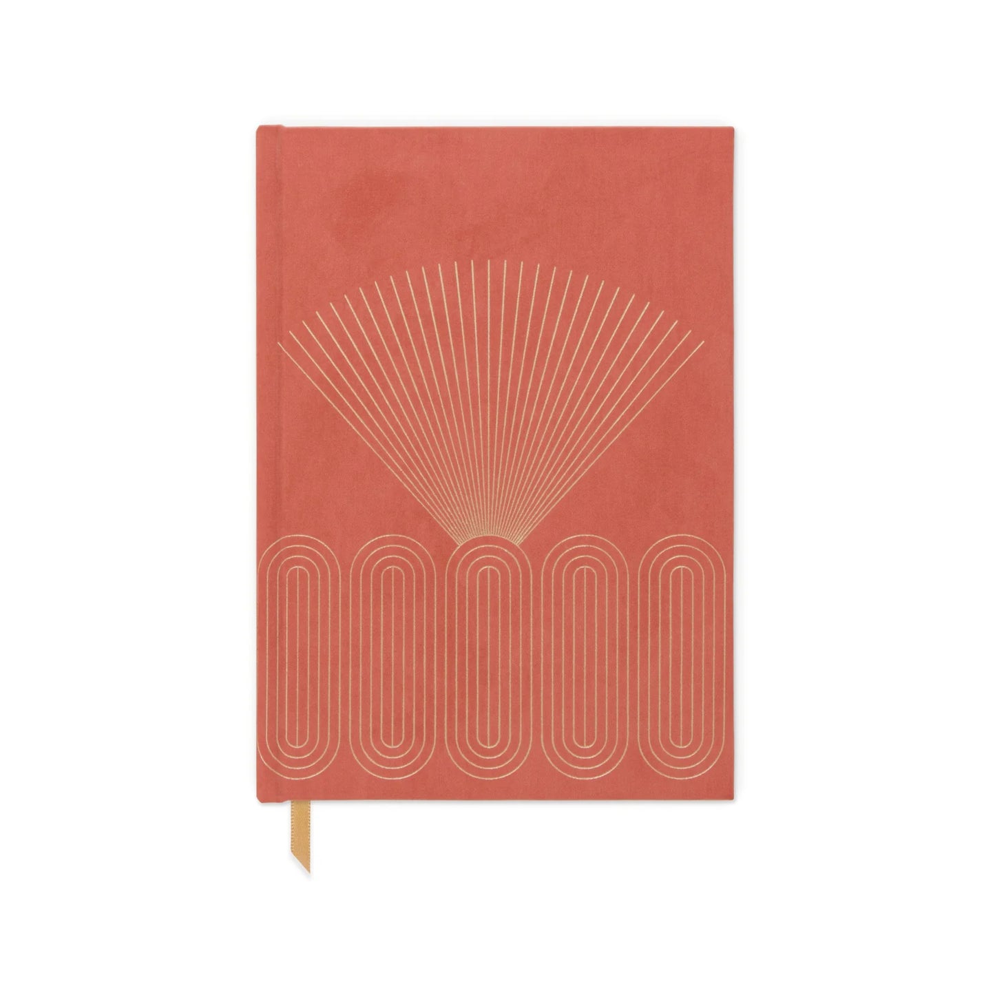 Hard Cover Suede Cloth Journal | Radiant Rays