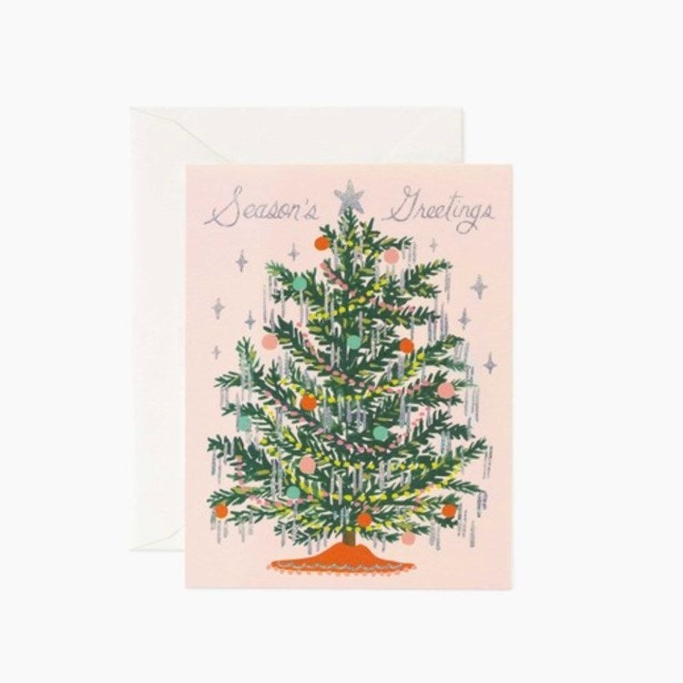 Tinsel Tree Card