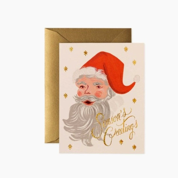 Greetings From Santa Card