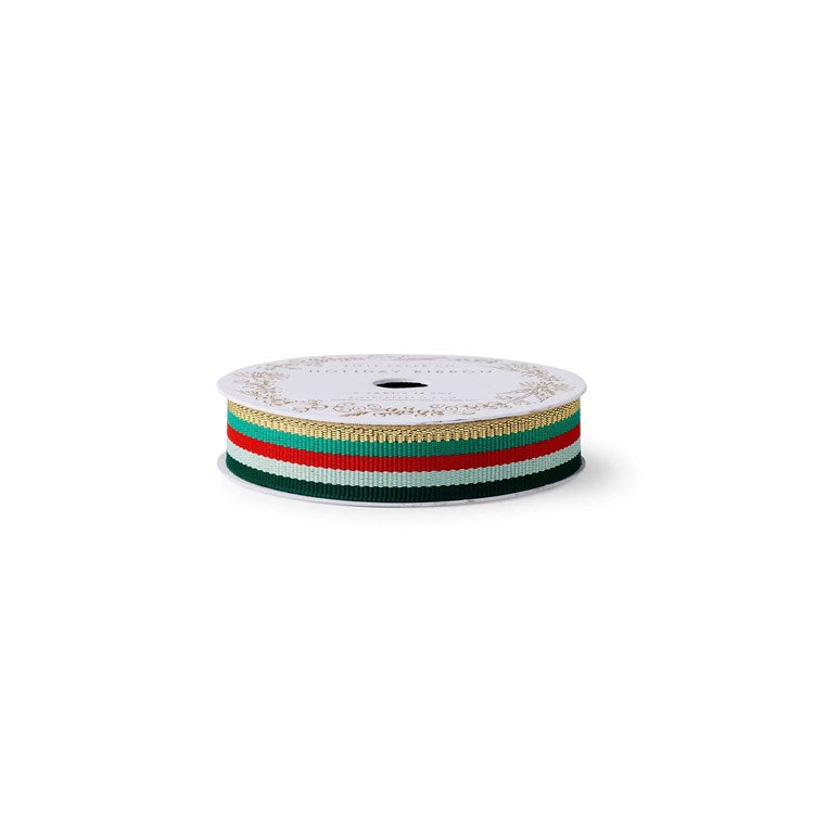 Holiday Stripe Grosgrain Ribbon