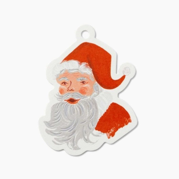 Pack of 8 Santa Gift Tags