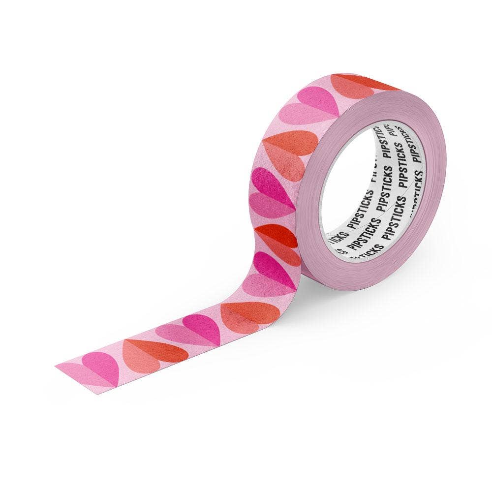 Two-Tone Hearts Washi