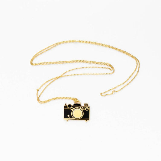 Camera Pendant Necklace