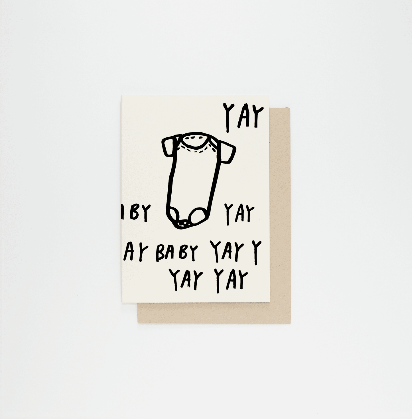 Yay Baby Greeting Card