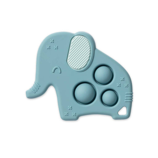 Pop Elephant Teether + Activity Toy