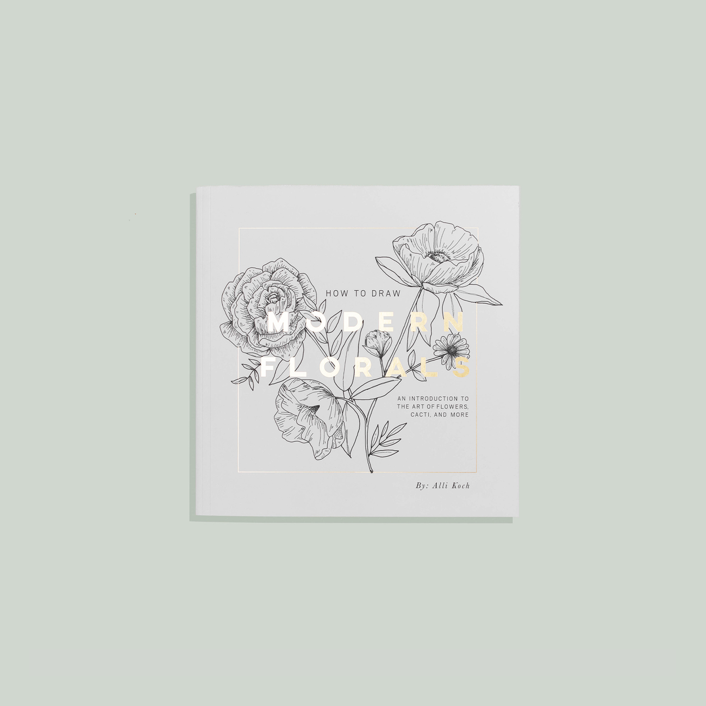 How to Draw Modern Florals Mini Book