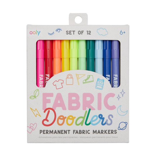 Fabric Doodlers Markers | Set of 12