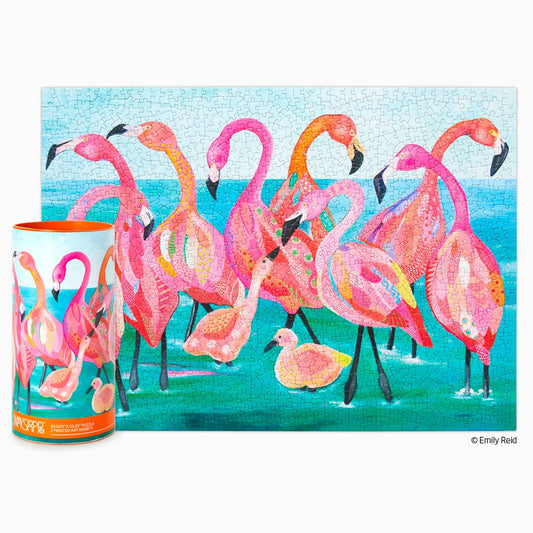 Flamingo Beach | 1000 Piece Jigsaw Puzzle