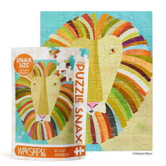 Colorful Lion | 48 Piece Jigsaw Puzzle