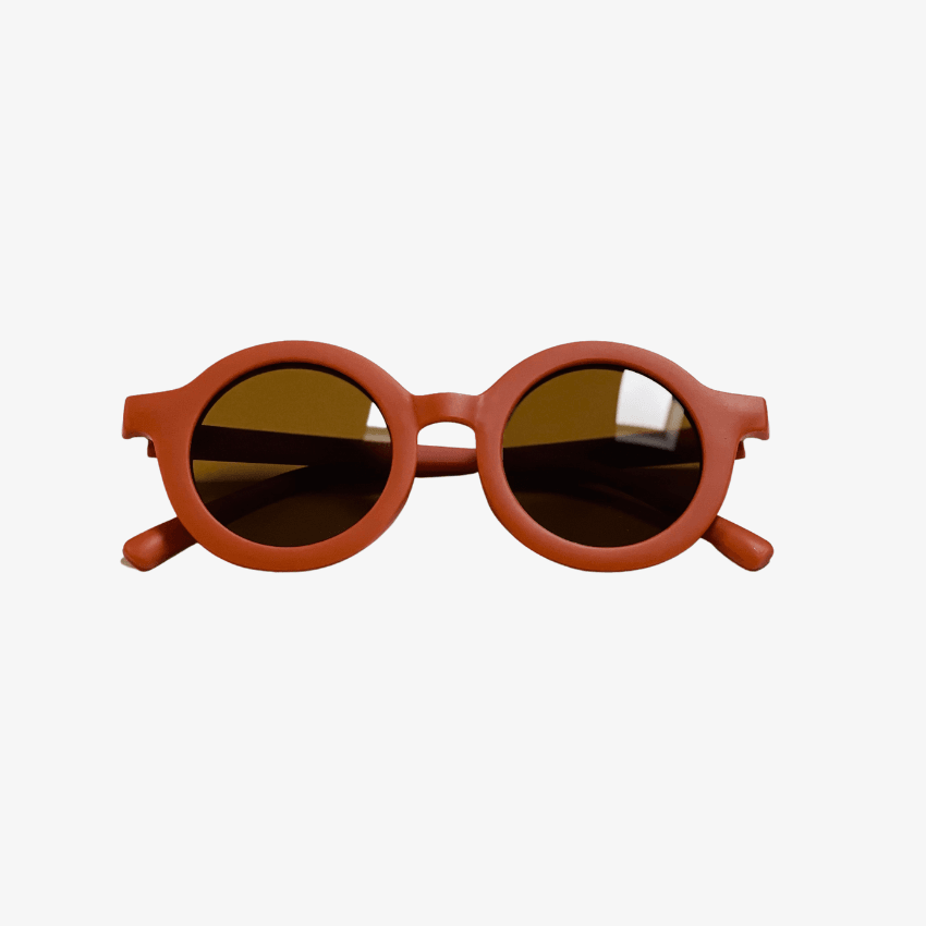 Recycled Plastic Sunglasses in Dusted Clay