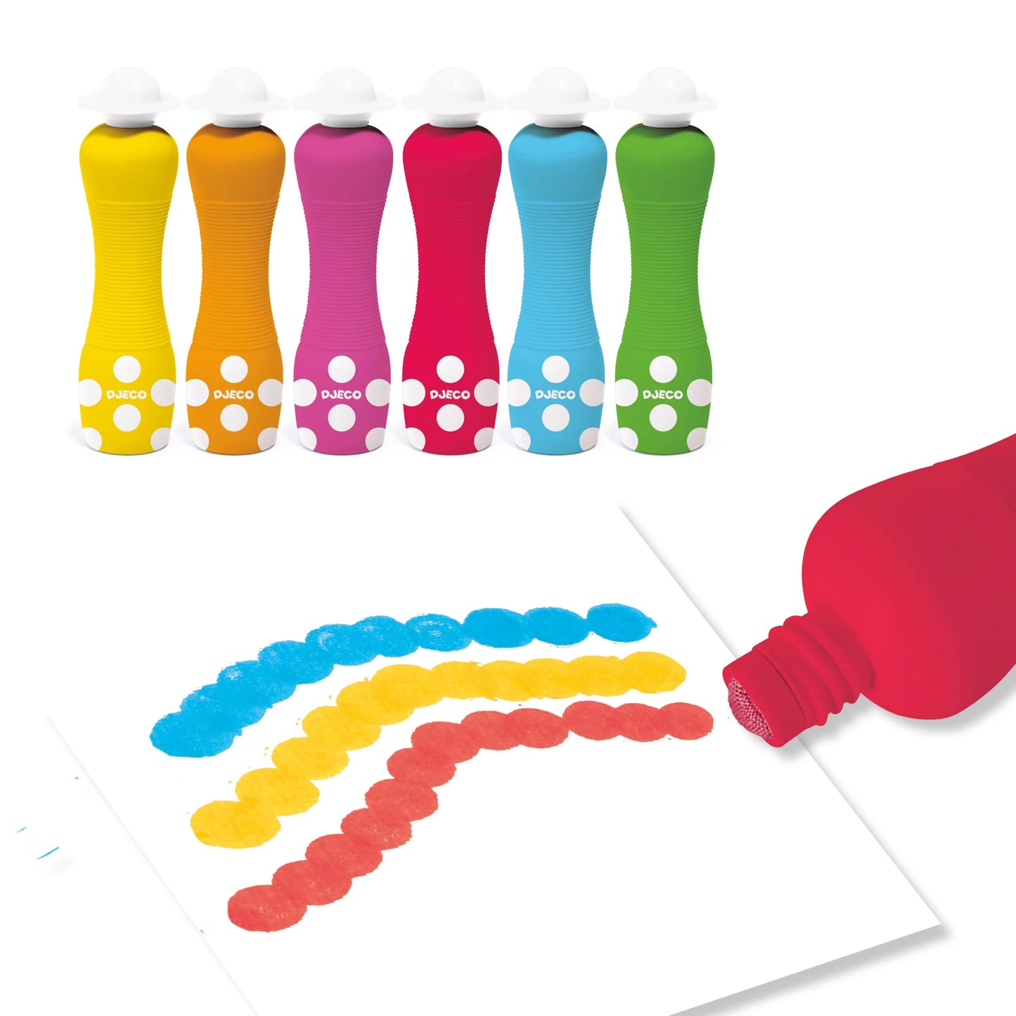 Foam Markers for Little Hands | Set of 6